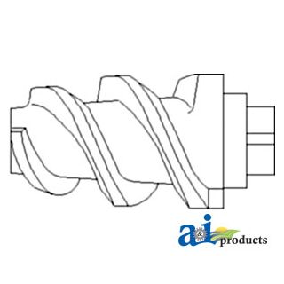 87737776 - Spiral, Stalk; Lh Location, Rh Spiral Thread