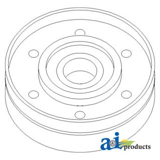 87801102 - Pulley; Belt Tensioner