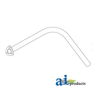 890312M91 - Elbow, Exhaust