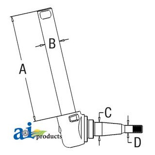 897230M94 - Spindle (RH)