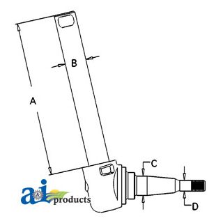 897231M94 - Spindle (LH)