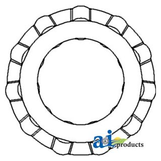 8A4221 - Bearing, Transmission Countershaft (Front Cone)