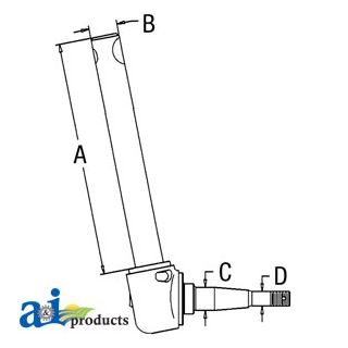 8N3105B - Spindle (RH)