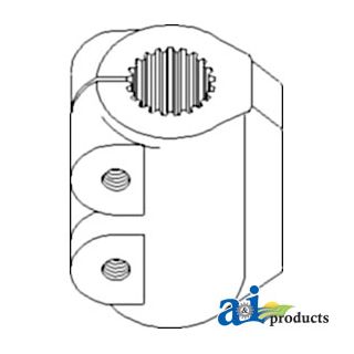 90031C2 - Coupling, 4WD Transfer Gearbox, 21 Spline, APL330