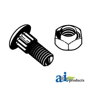 904-500 - (50) 7/32 x 5/8" Bolt & Nut
