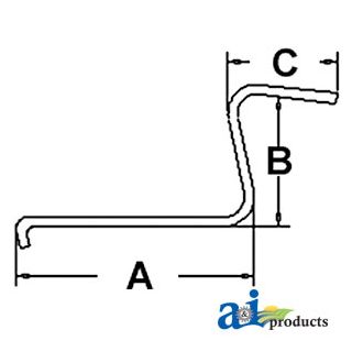 92611 - Rake Tooth (Long)
