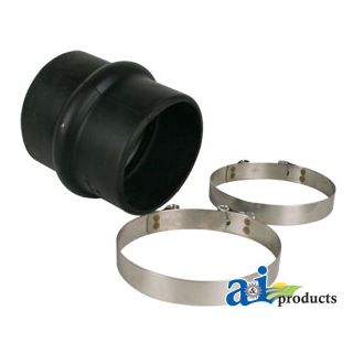 94400 - Centri Rubber Hump Hose w/2 Clamps 4"