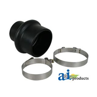 954030 - Centri Rubber Hump Hose Reducer w/2 Clamps 4"-3"