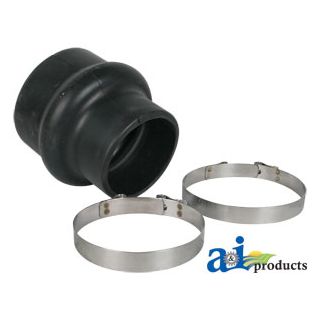 955040 - Centri Rubber Hump Hose Reducer w/2 Clamps 5"-4"