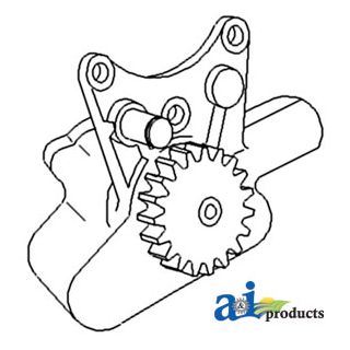 957E6600C - Pump, Oil w/ Gaskets