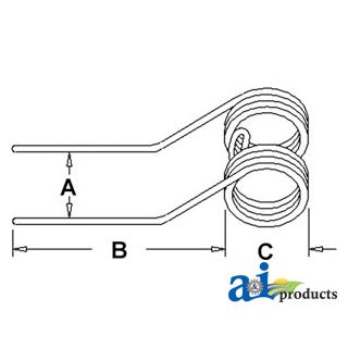 96FH2L - Rake Tooth (LH)