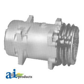 9704118 - Compressor, New, Sanden w/ Clutch (9125)