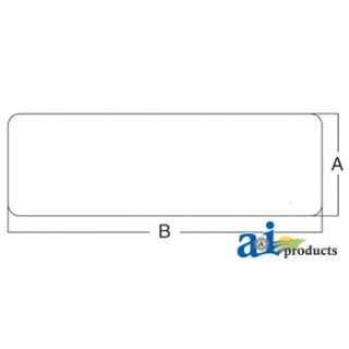 98041C1 - Glass, Rear, Lower