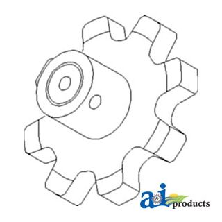 9863030 - Sprocket, Clean/ Return Grain Elevator