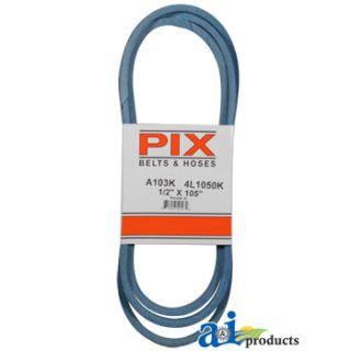 A103K - Kevlar Blue V-Belt (1/2" X 105" )