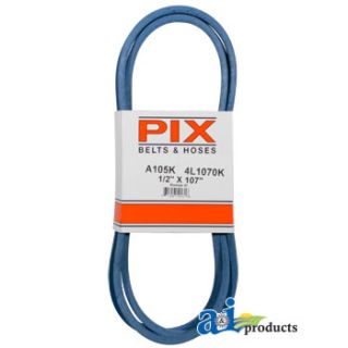 A105K - Kevlar Blue V-Belt (1/2" X 107" )