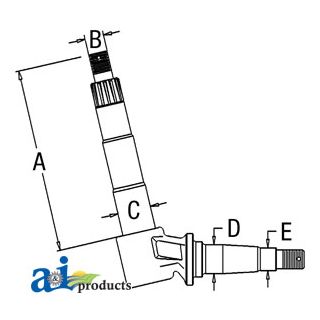A154657 - Spindle (RH/LH)