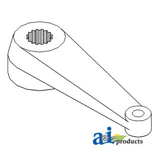 A160125 - Steering Arm w/ 17 Internal Splines (LH)