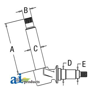 A162068 - Spindle (RH/LH)