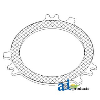 A168484 - Plate, Clutch W/ Tabs; C1