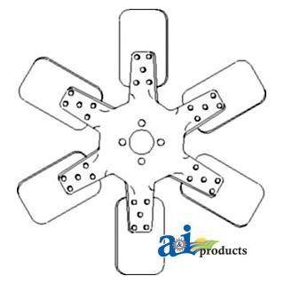 A173032 - Fan, 6 Blade