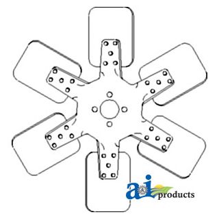 A173040 - Fan, 6 Blade