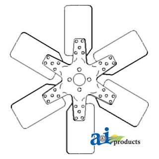 A173962 - Fan, 6 Blade