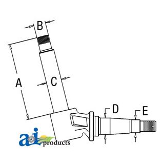 A176152 - Spindle (RH/LH)