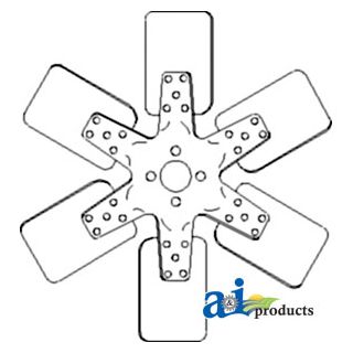 A184904 - Fan, 6 Blade