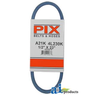 A21K - Kevlar Blue V-Belt (1/2" X 23" )