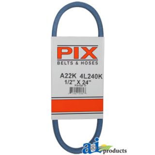 A22K - Kevlar Blue V-Belt (1/2" X 24" )