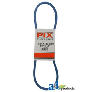 A34K - Kevlar Blue V-Belt (1/2" X 36" )