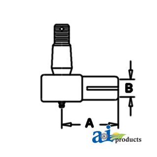 A40963 - Cylinder End, Female Thread