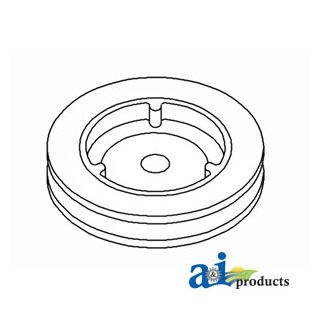 A4283R - Pulley, Water Pump (1/2"W)