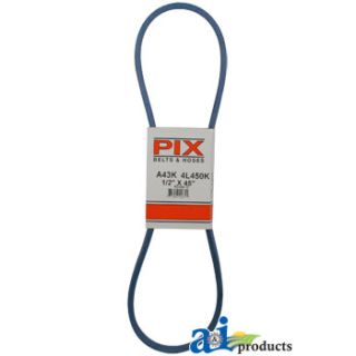 A43K - Kevlar Blue V-Belt (1/2" X 45" )