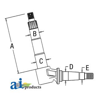 A57441 - Spindle (RH/LH)