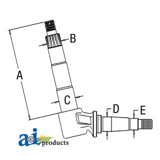A57443 - Spindle (RH/LH)