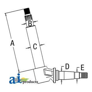 A57512 - Spindle (RH/LH)