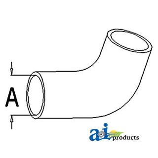 A60169 - Radiator Hose, Upper