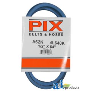 A62K - Kevlar Blue V-Belt (1/2" X 64" )