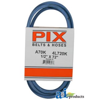A70K - Kevlar Blue V-Belt (1/2" X 72" )
