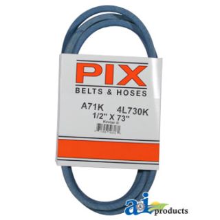 A71K - Kevlar Blue V-Belt (1/2" X 73" )