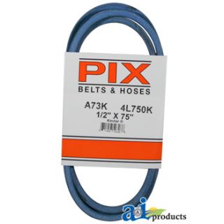 A73K - Kevlar Blue V-Belt (1/2" X 75" )