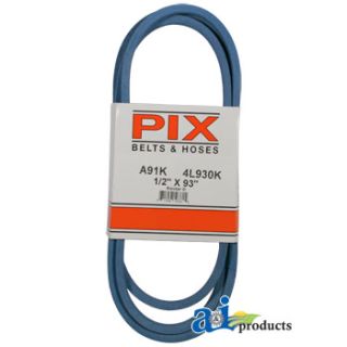 A91K - Kevlar Blue V-Belt (1/2" X 93" )