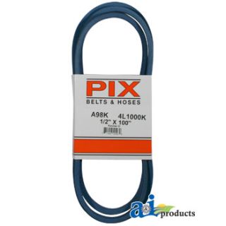 A98K - Kevlar Blue V-Belt (1/2" X 100" )