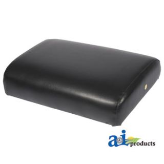 AA4847R-1 - Seat Cushion, Wood Base, 19.5" X 14", BLK