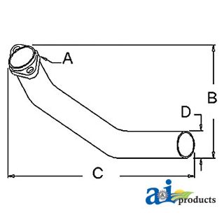 AB3536R - Exhaust Pipe