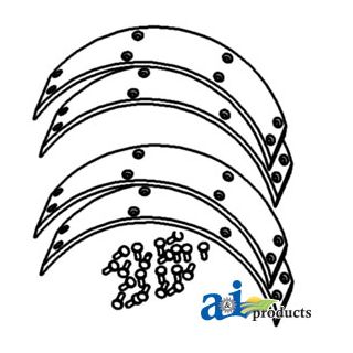 AB3849R - Brake Lining