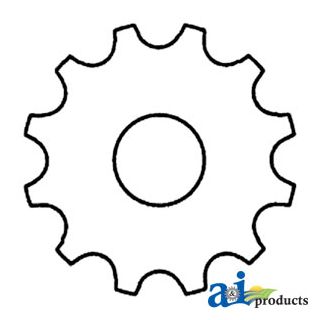 ACSPROCKET1 - Sprocket w/ 1" Hole