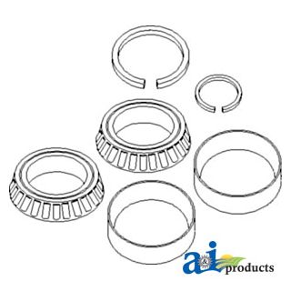 AE42998 - Bearing, Tapered Roller Kit